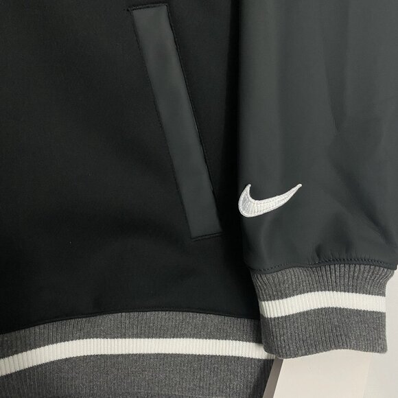 NWT Nike Team Varsity Lettermans Bomber Jacket Brown University Mens Size Large - Picture 5 of 8